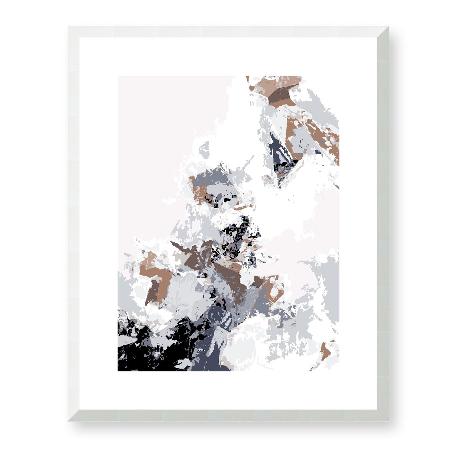 Framed Graphic Art Print, White Mat - 13x16, 16x20, 22x28 inches | FPV- 1220-7694, Prints, Graphic art, White Frame, 41 x 51 cm ,16 x 20 inches