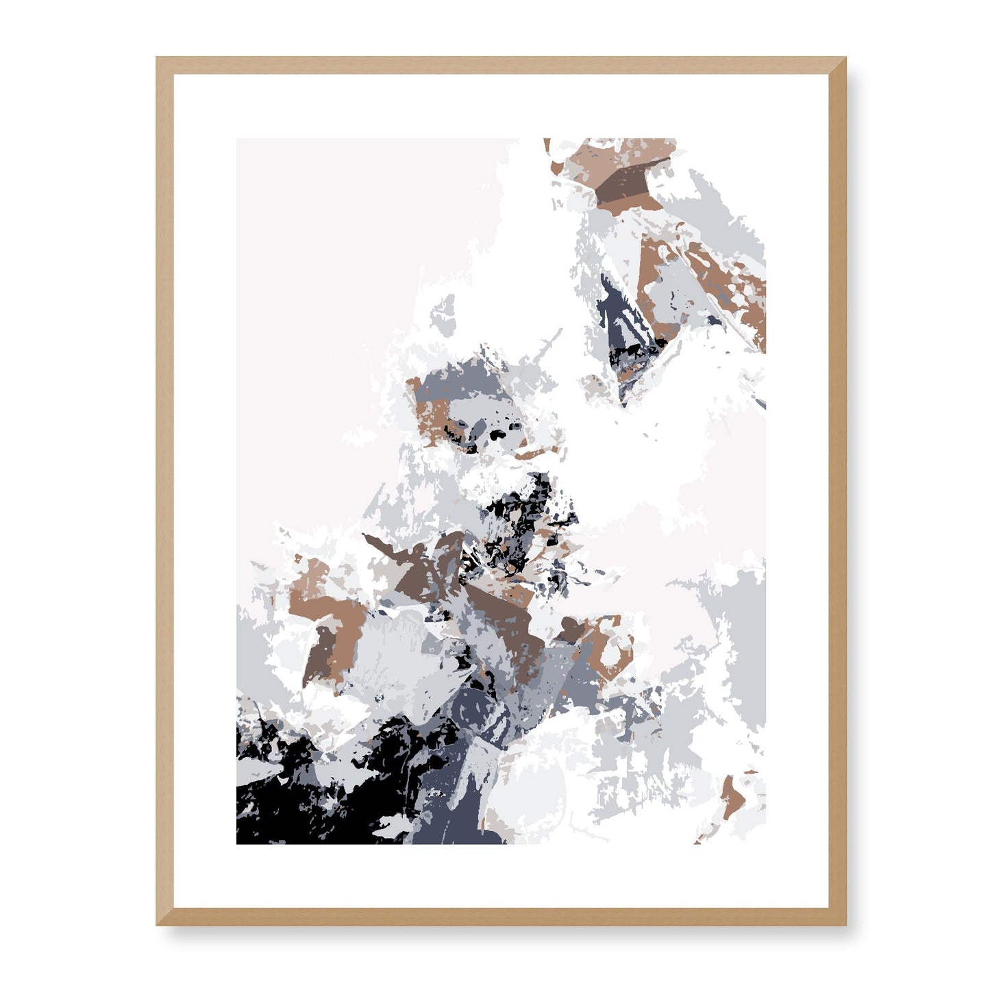 Framed Graphic Art Print, White Mat - 13x16, 16x20, 22x28 inches | FPV- 1220-7694, Prints, Graphic art, Natural Frame, 56 x 71 cm ,22 x 28 inches