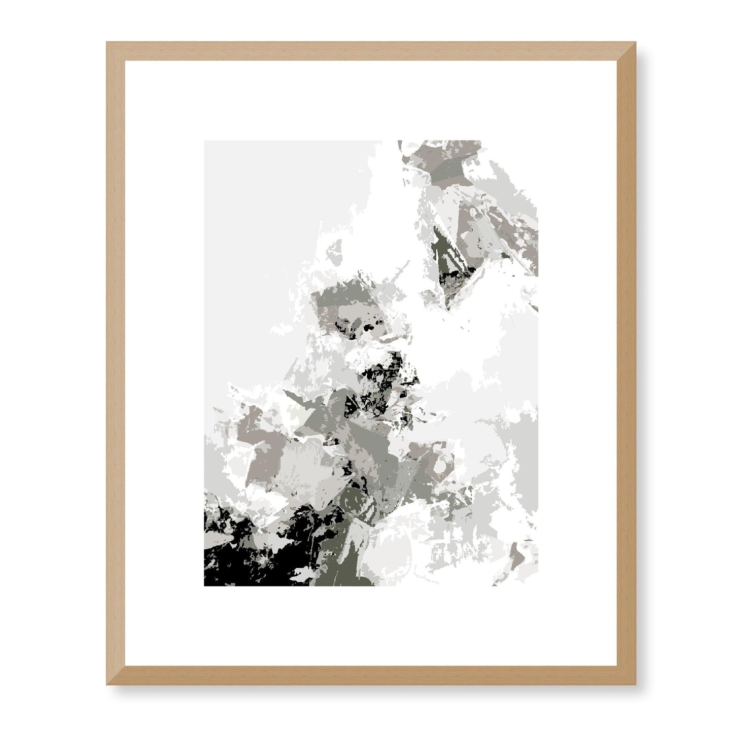 Framed Graphic Art Print, White Mat - 13x16, 16x20, 22x28 inches | FPV- 1240-7694, Prints, Graphic art, Natural Frame, 33 x 41 cm ,13 x 16 inches