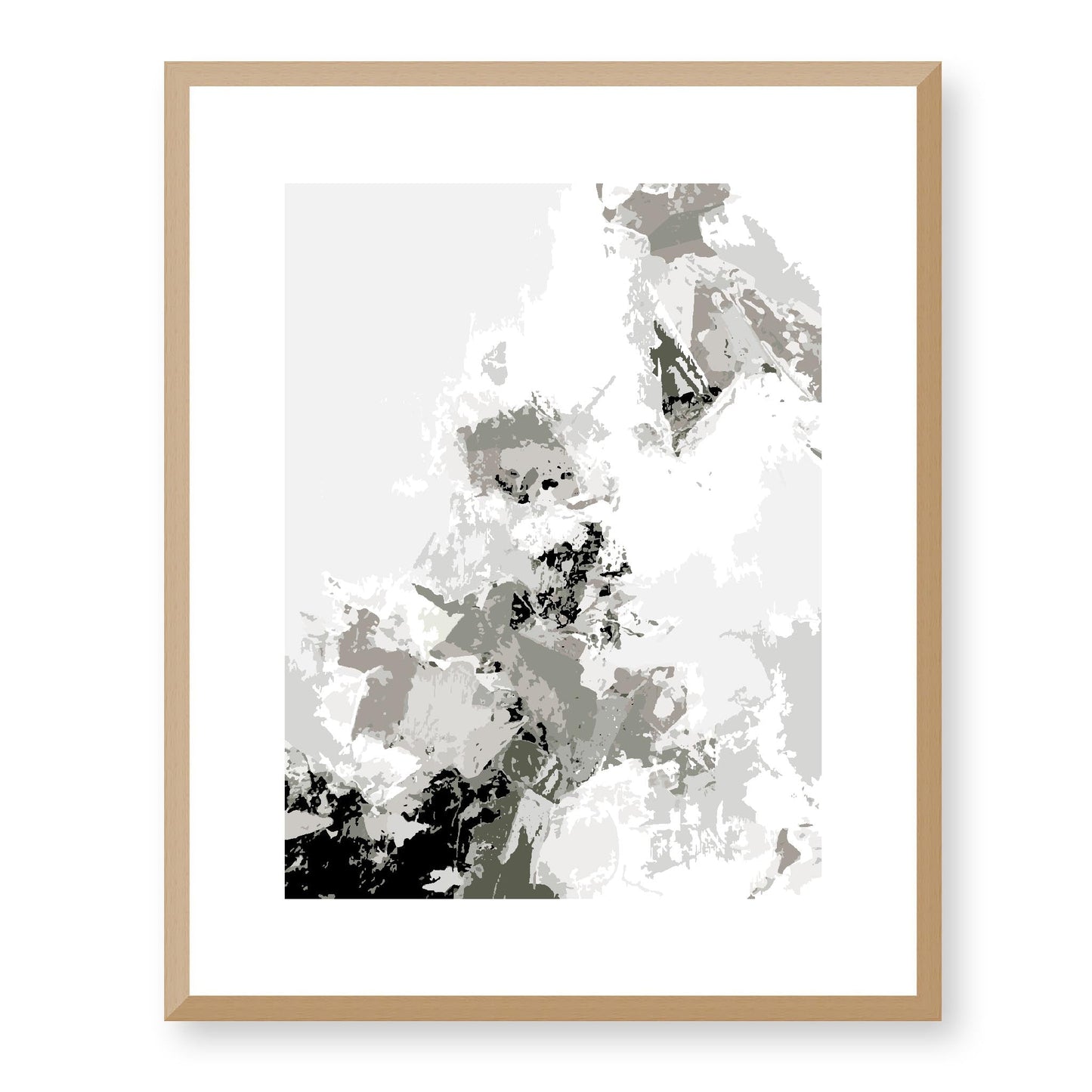 Framed Graphic Art Print, White Mat - 13x16, 16x20, 22x28 inches | FPV- 1240-7694, Prints, Graphic art, Natural Frame, 41 x 51 cm ,16 x 20 inches