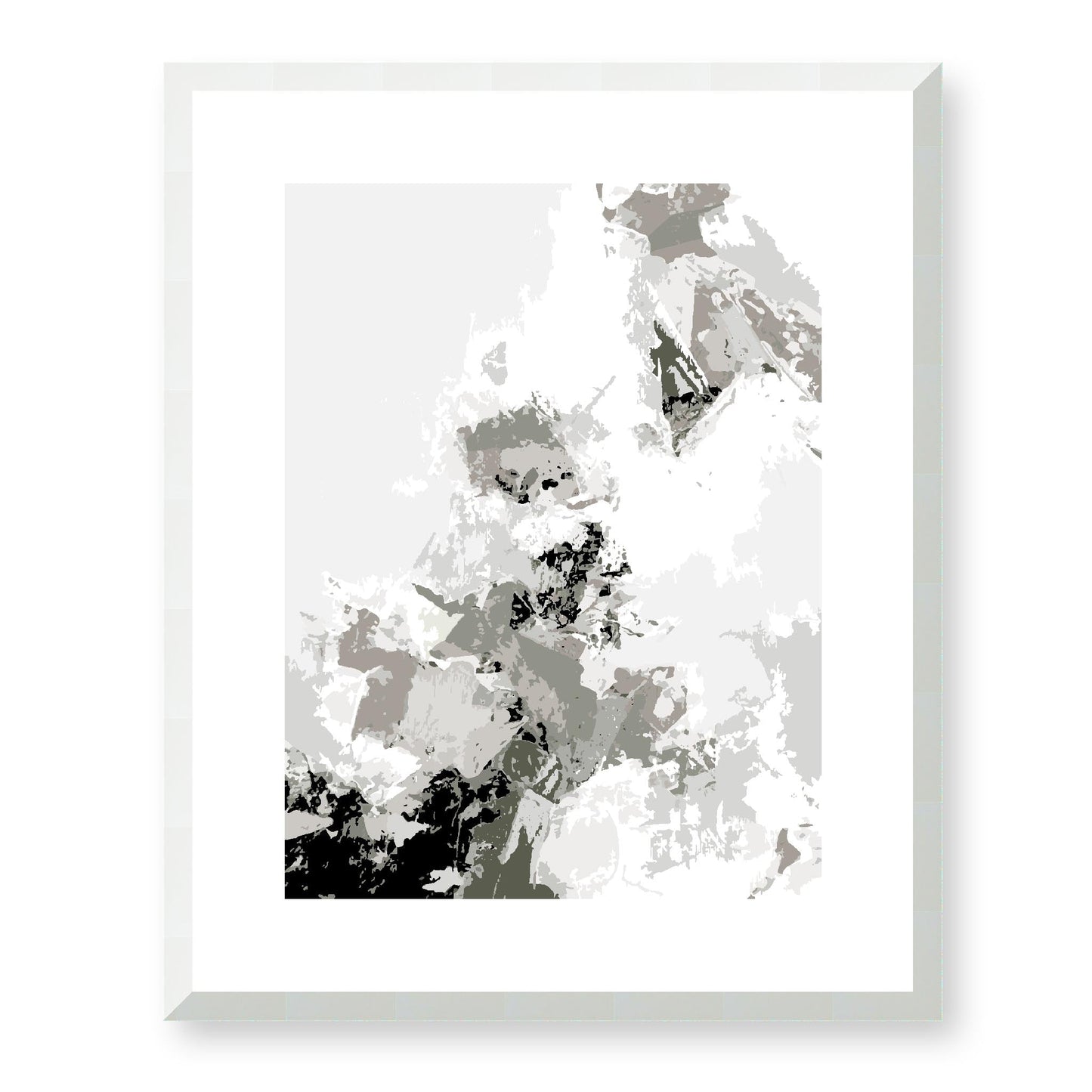Framed Graphic Art Print, White Mat - 13x16, 16x20, 22x28 inches | FPV- 1240-7694, Prints, Graphic art, White Frame, 41 x 51 cm ,16 x 20 inches