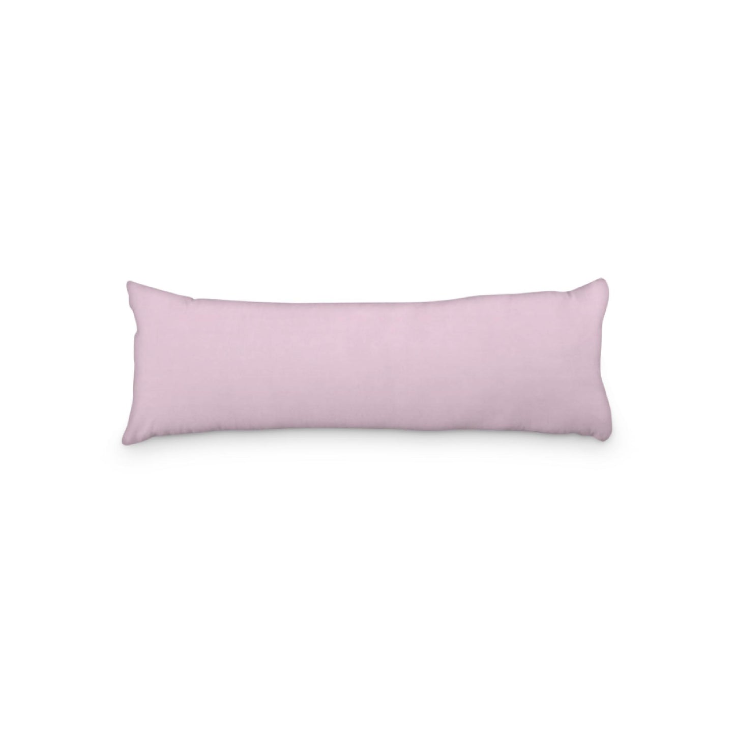 Pink Microfiber Body Pillow, 20 x 54 inches / 51 x 137 cm