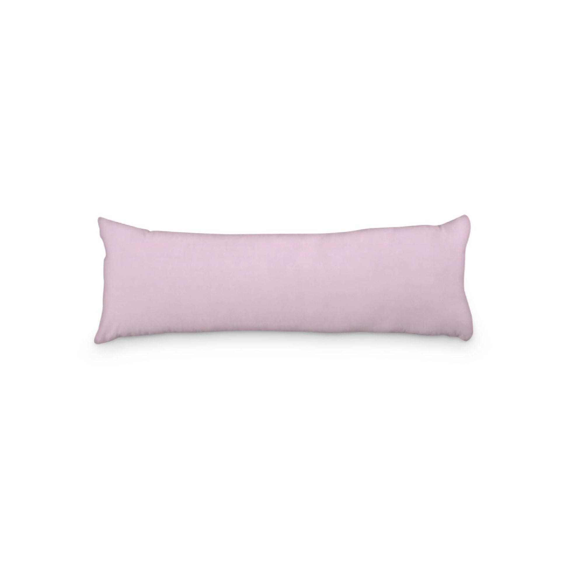 Pink Microfiber Body Pillow, 20 x 54 inches / 51 x 137 cm