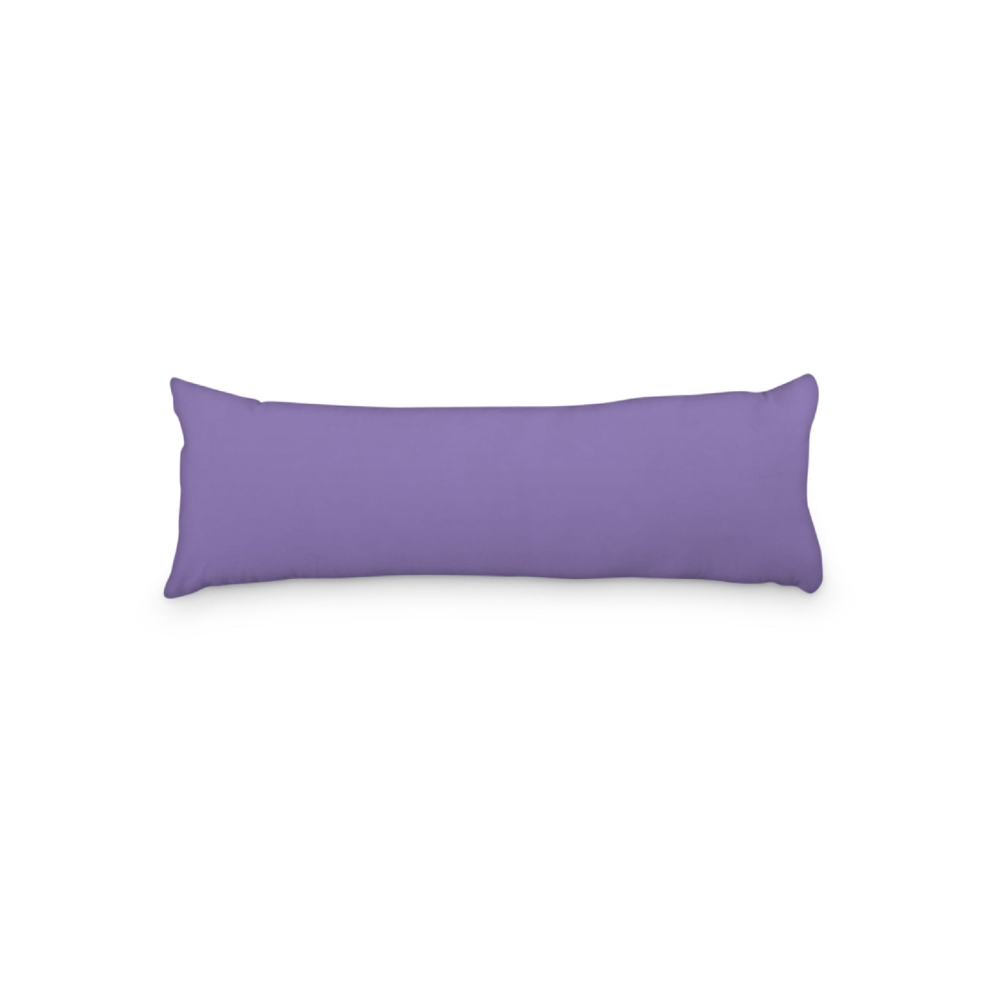 Purple Microfiber Body Pillow, 20 x 54 inches