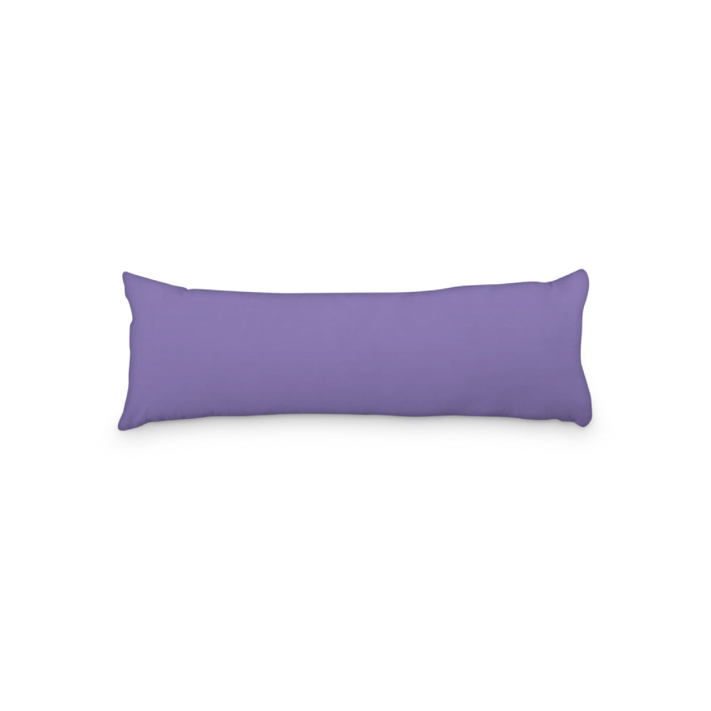 Purple Microfiber Body Pillow, 20 x 54 inches