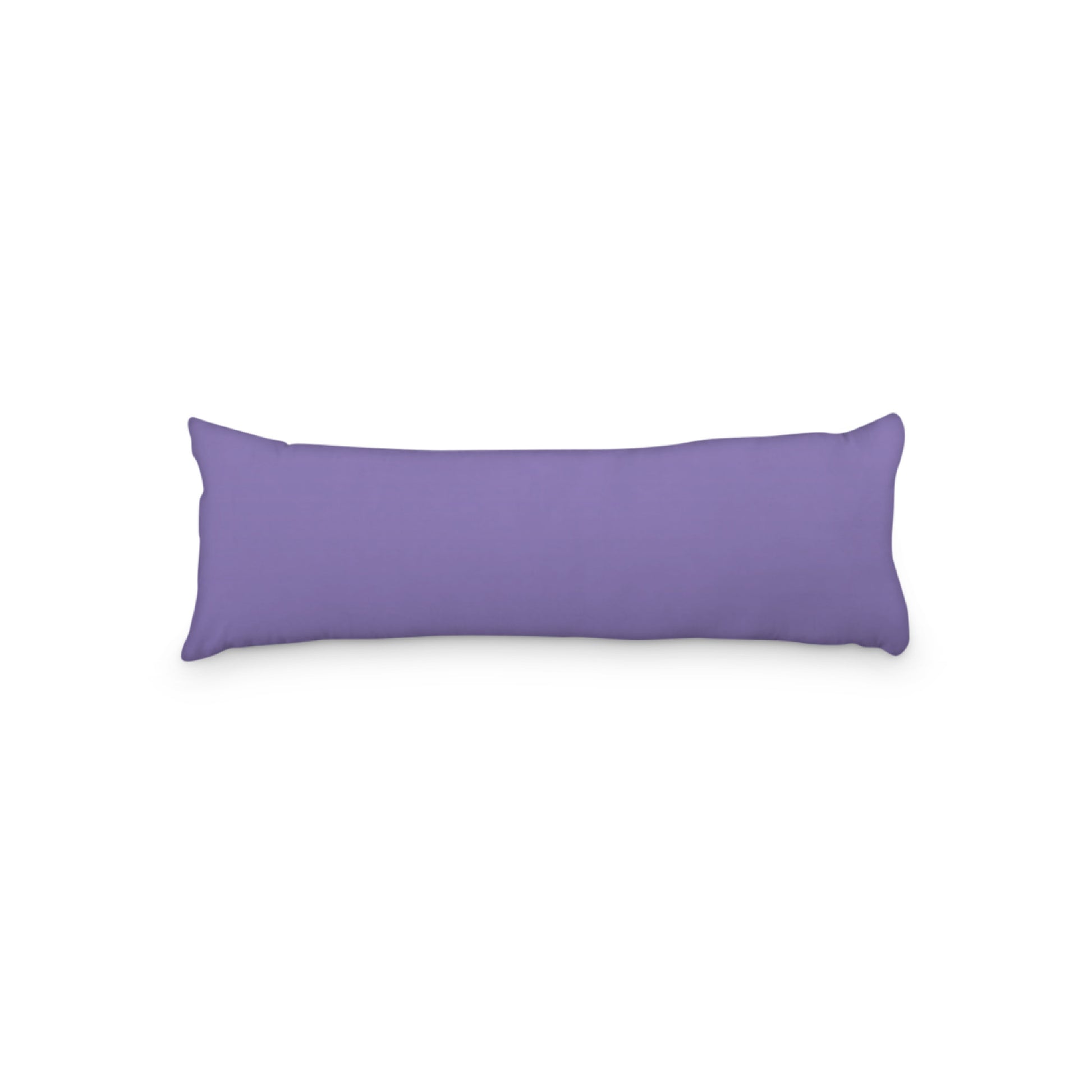 Purple Microfiber Body Pillow, 20 x 54 inches