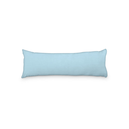 Blue Microfiber Body Pillow, 20 x 54 inches