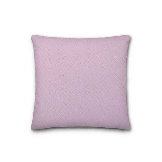 Pink Quilted Polyester Pillow Sham | QPSH-MF-1081, 26 x 26 inches