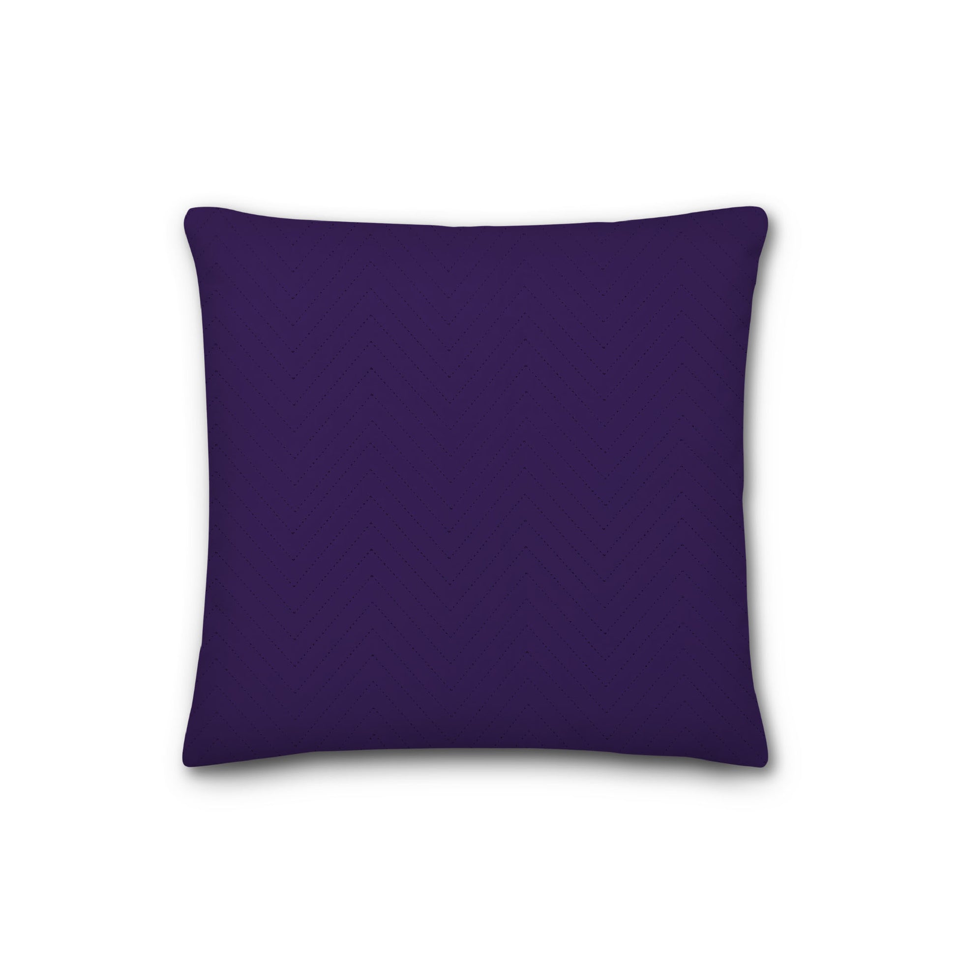 Purple Quilted Polyester Pillow Sham | QPSH-MF-1143, 26 x 26 inches