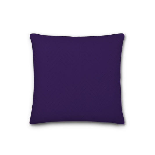 Purple Quilted Polyester Pillow Sham | QPSH-MF-1143, 26 x 26 inches