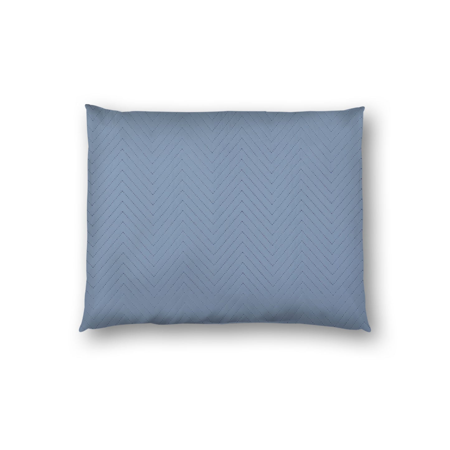 Blue Quilted Polyester Pillow Sham | QPSH-MF-1231, 26 x 20 inches