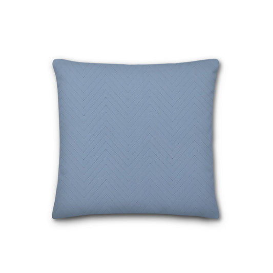 Blue Quilted Polyester Pillow Sham | QPSH-CS-1231, 26 x 26 inches
