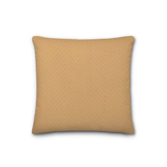 Pale Orange Quilted Polyester Pillow Sham | QPSH-MF-1232, 26 x 26 inches