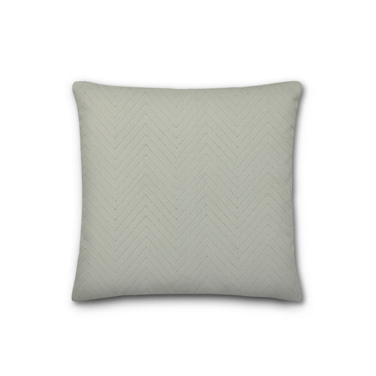 Pale Green Quilted Polyester Pillow Sham | QPSH-MF-1241, 26 x 26 inches