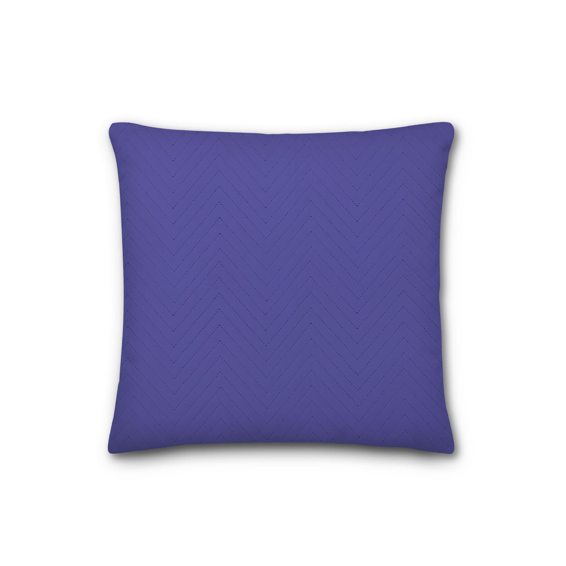 Purple Quilted Polyester Pillow Sham | QPSH-MF-1300, 26 x 26 inches