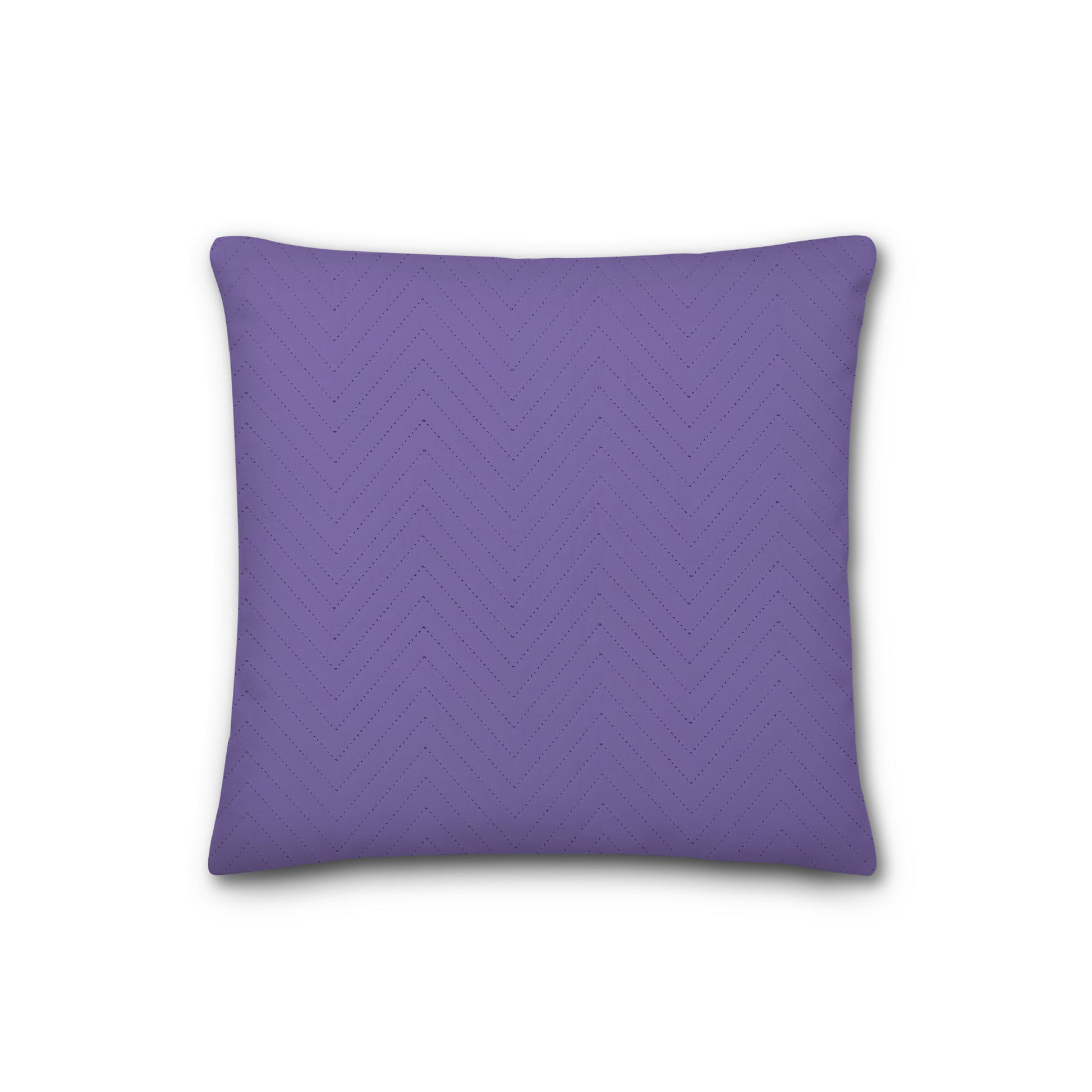 Purple Quilted Polyester Pillow Sham | QPSH-MF-1320, 26 x 26 inches