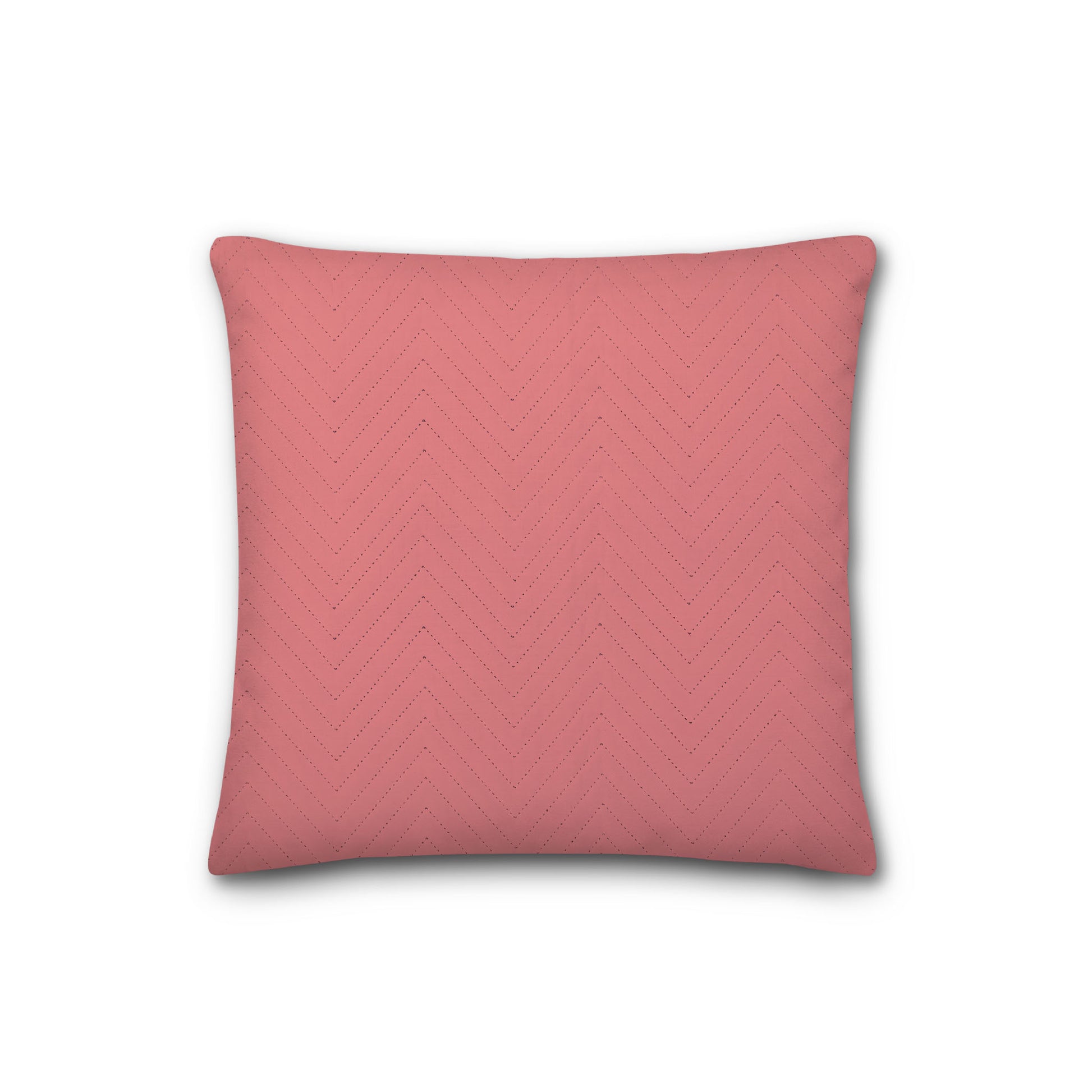 Pink Quilted Polyester Pillow Sham | QPSH-MF-1340, 26 x 26 inches