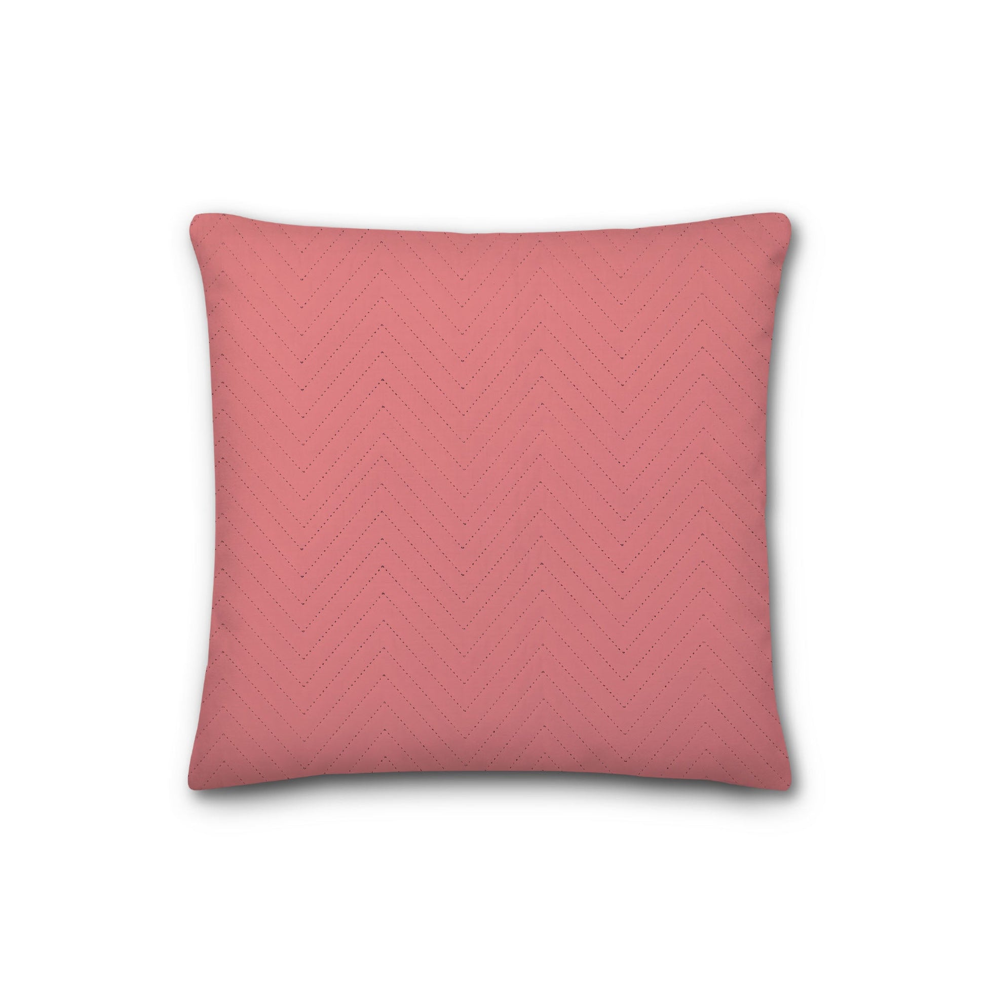 Pink Quilted Polyester Pillow Sham | QPSH-CS-1340, 26 x 26 inches