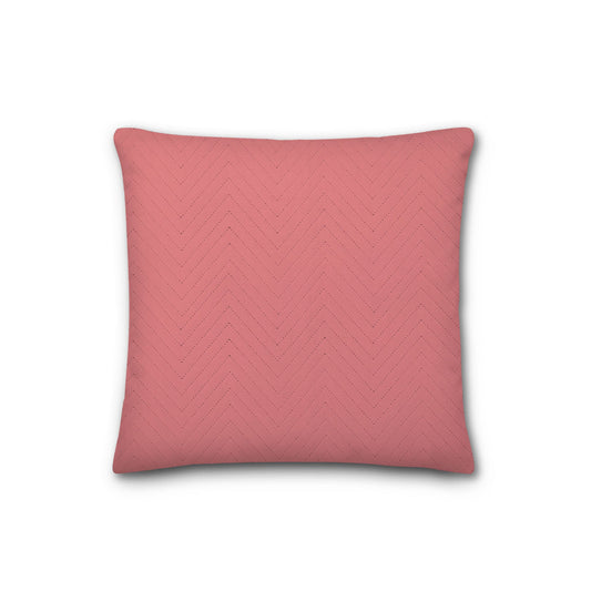 Pink Quilted Polyester Pillow Sham | QPSH-CS-1340, 26 x 26 inches