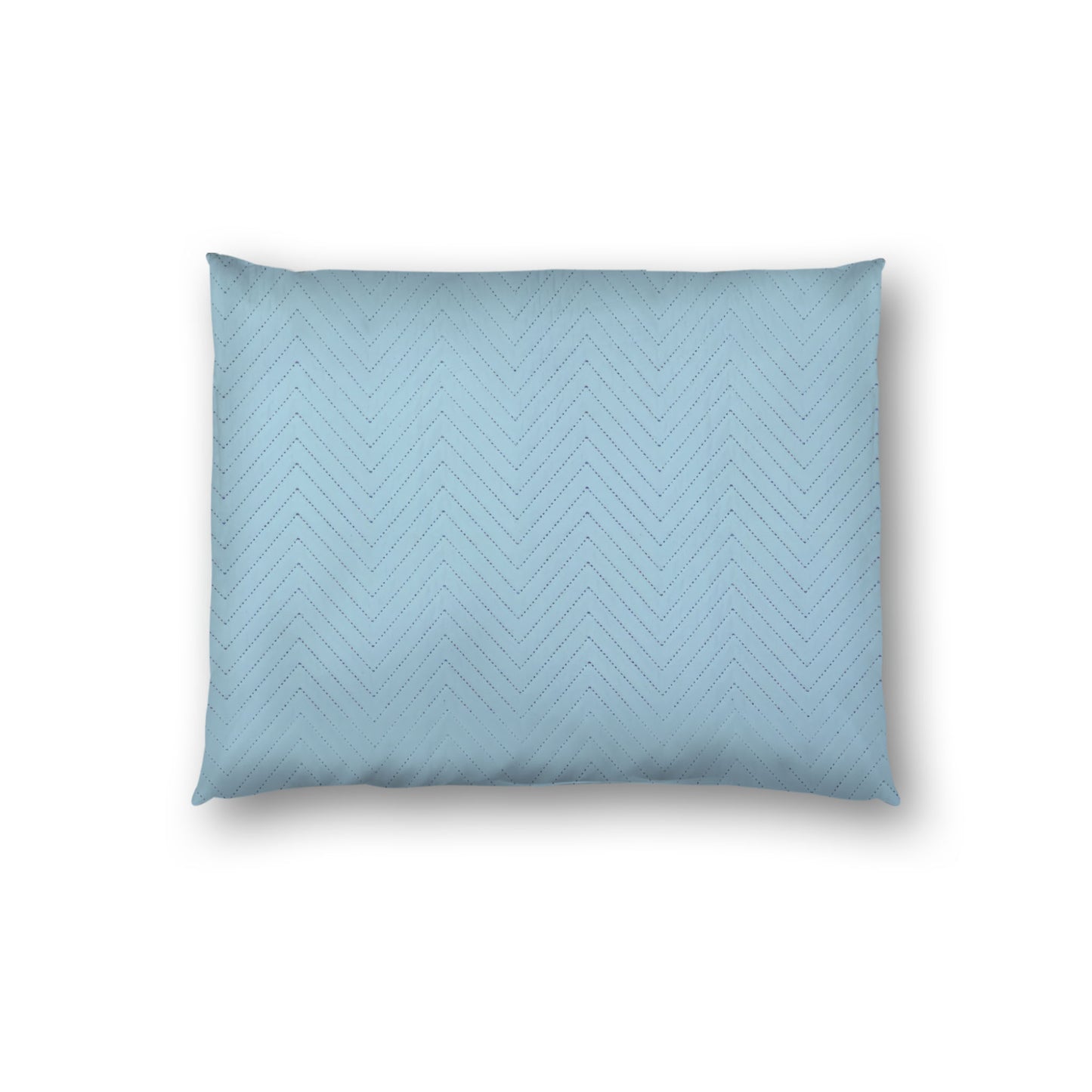 Blue Quilted Polyester Pillow Sham  | QPSH-MF-1370, 26 x 20 inches