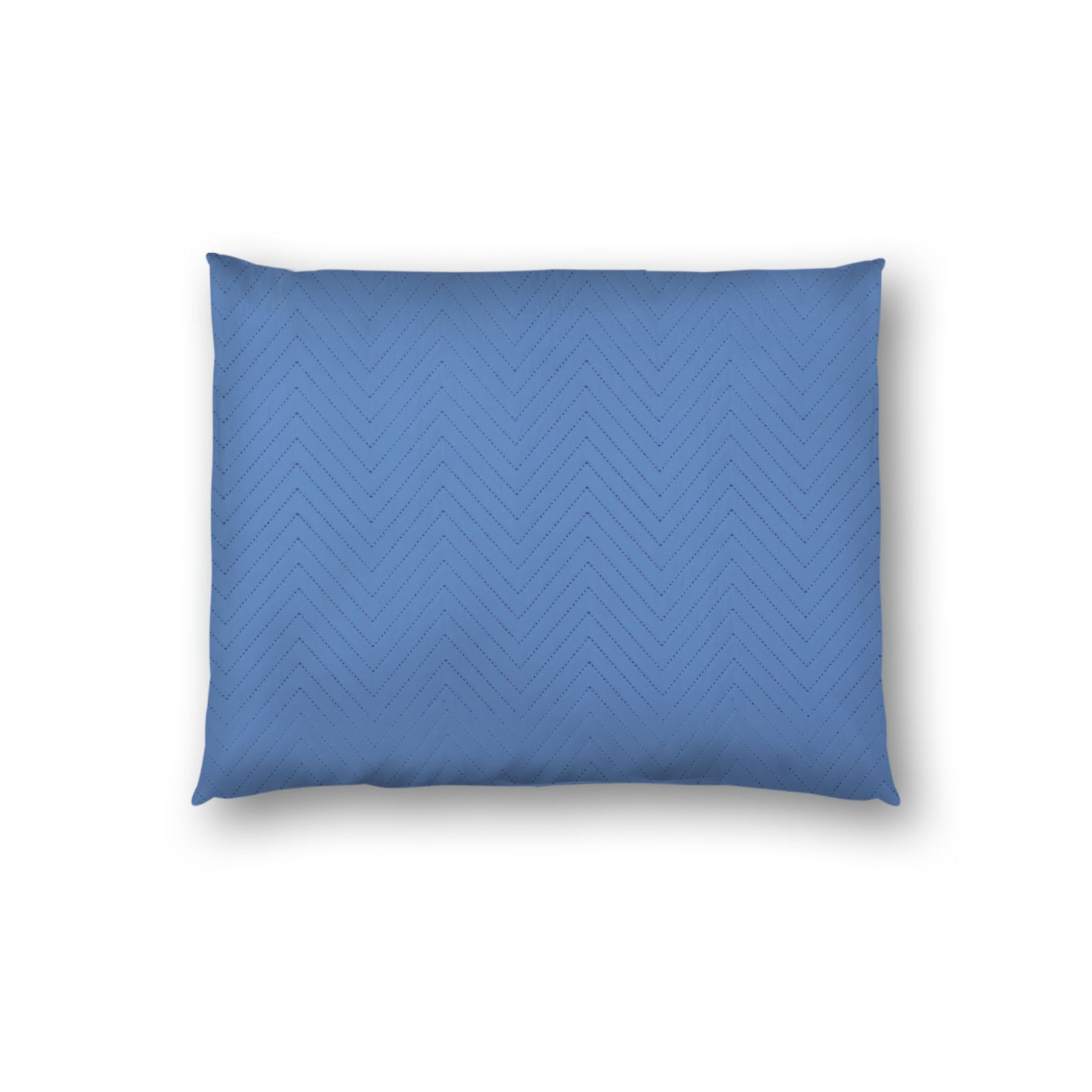 Blue Quilted Polyester Pillow Sham | QPSH-MF-1400, 26 x 20 inches