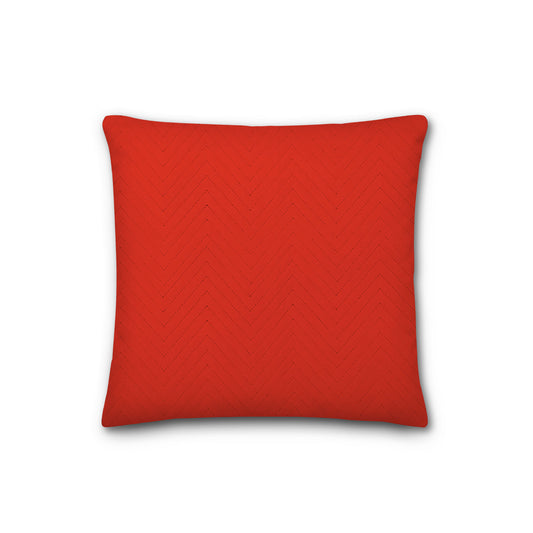 Red Quilted Polyester Pillow Sham | QPSH-MF-1410, 26 x 26 inches