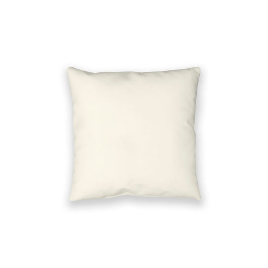 Pale Cream Spun Polyester Floor Pillow, 28 x 28 inches