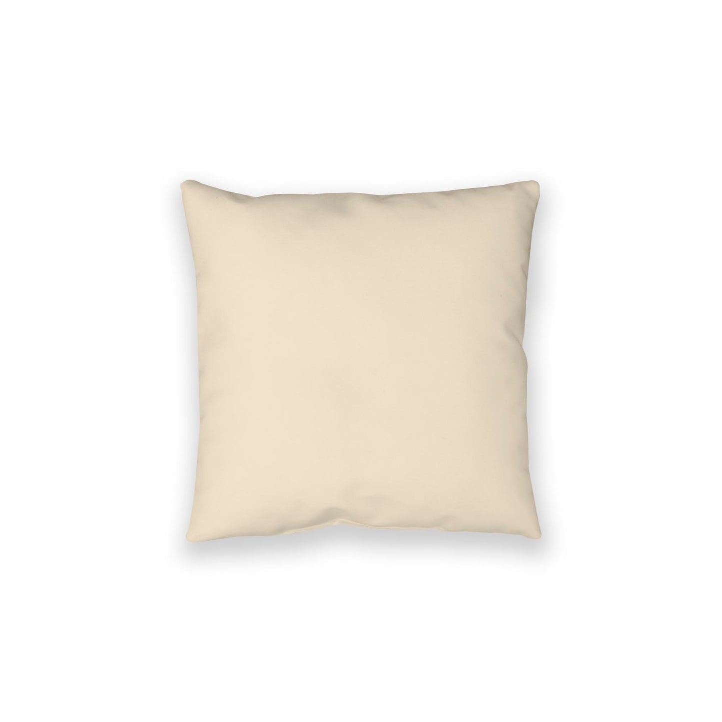 Beige Spun Polyester Floor Pillow, 28 x 28 inches / 71 x 71 inches