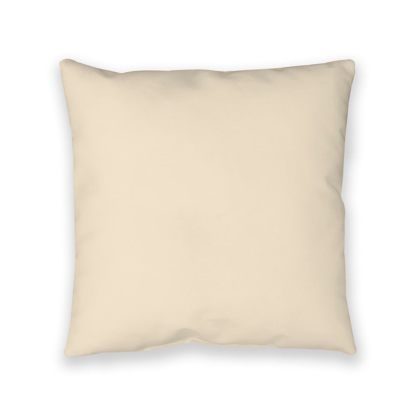 Beige Spun Polyester Floor Pillow, 40 x 40 inches / 102 x 102 inches