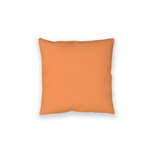 Orange Spun Polyester Floor Pillow, 28 x 28 inches