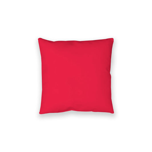Red Spun Polyester Floor Pillow, 28 x 28 inches