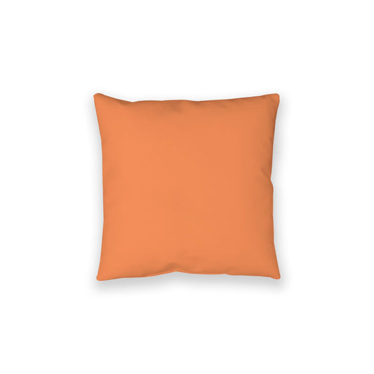 Pale Orange Spun Polyester Floor Pillow, 28 x 28 inches