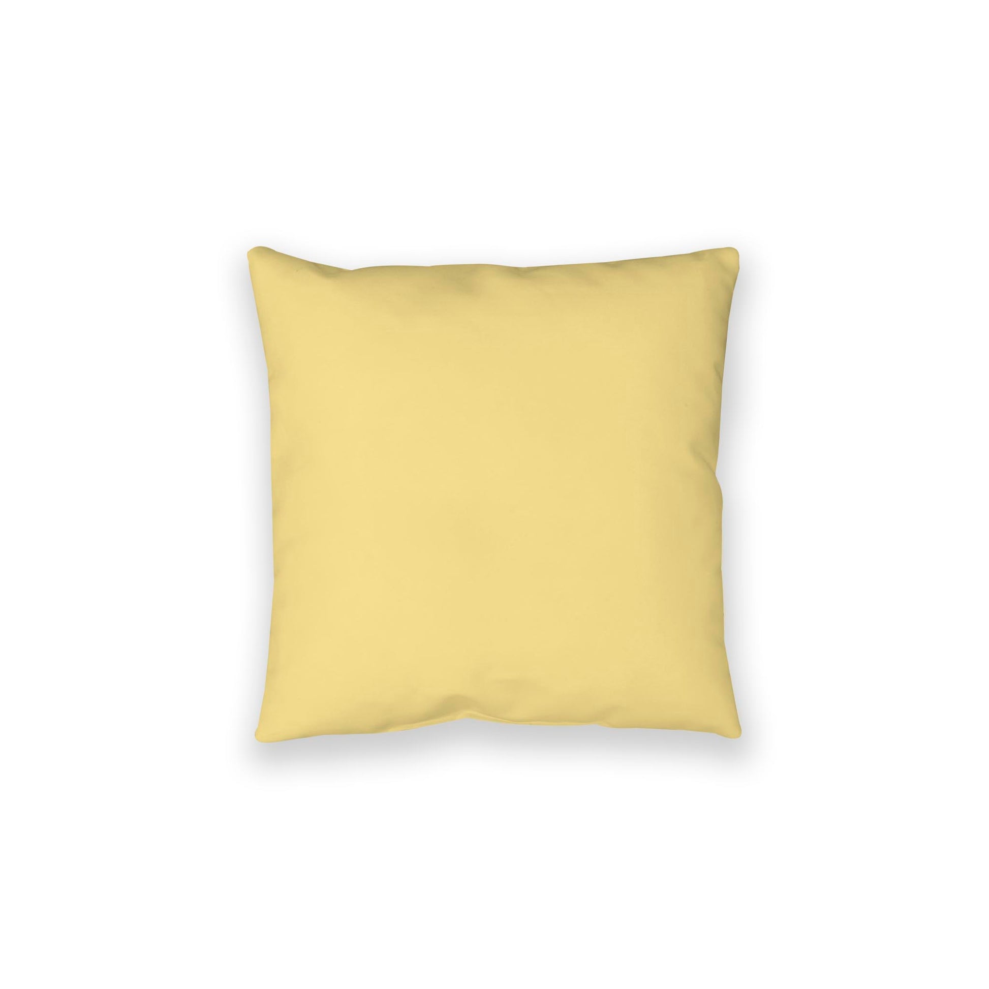 Yellow Spun Polyester Floor Pillow, 28 x 28 inches