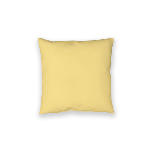 Yellow Spun Polyester Floor Pillow, 28 x 28 inches