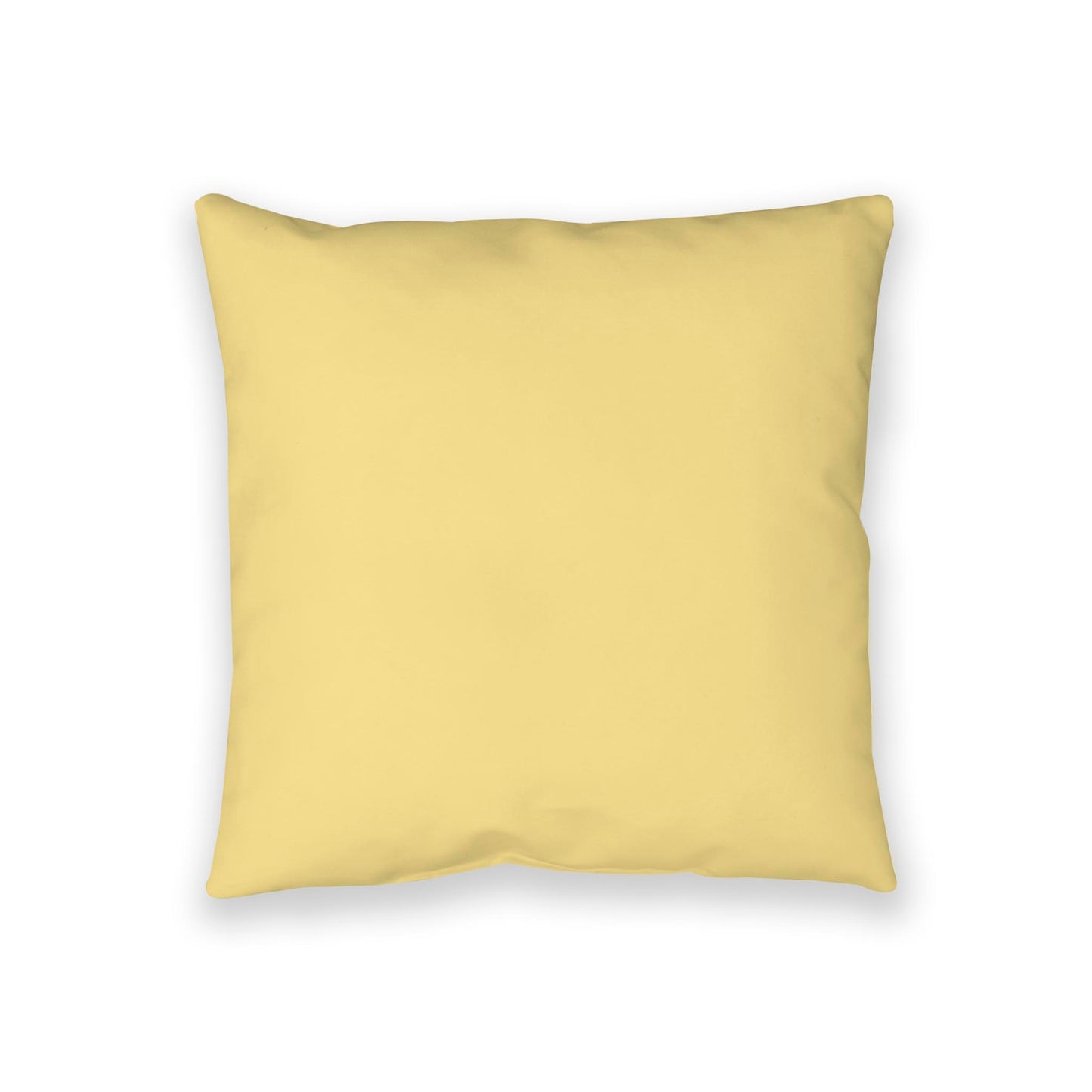 Yellow Spun Polyester Floor Pillow, 36 x 36 inches