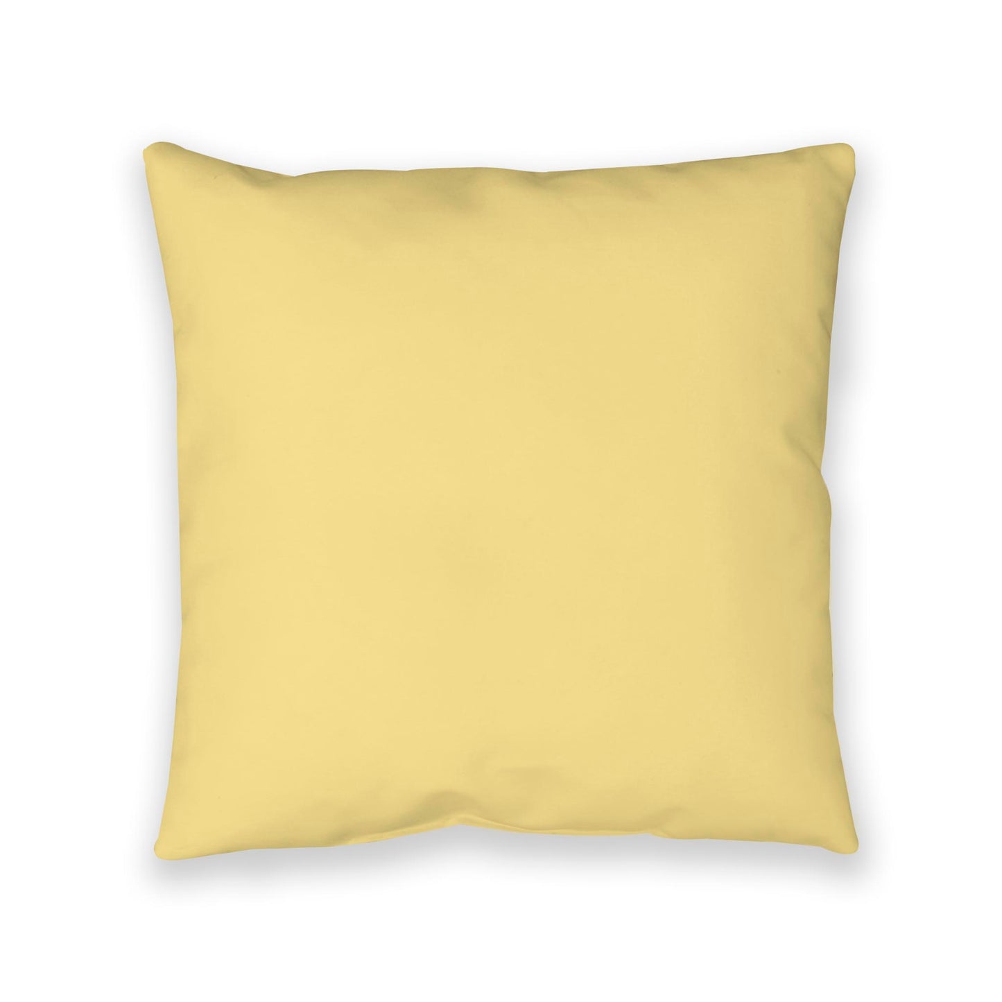 Yellow Spun Polyester Floor Pillow, 40 x 40 inches