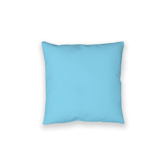 Blue Spun Polyester Floor Pillow, 28 x 28 inches