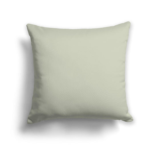 Pale Green Spun Polyester Throw Pillow 26 x 26 inches / 66 x 66 cm