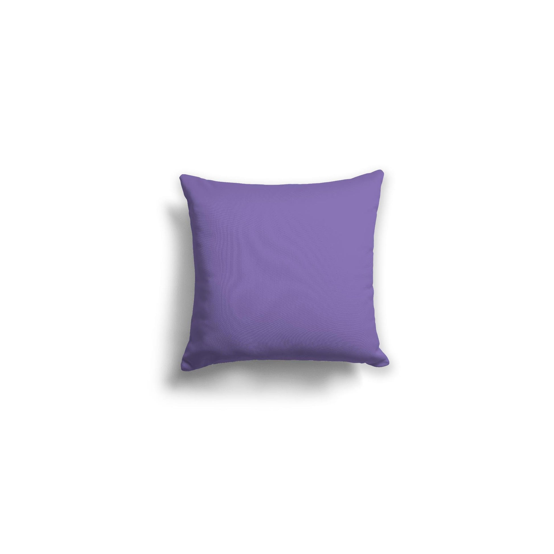 Purple Spun Polyester Throw Pillow 14 x 14 inches / 36 x 36 cm