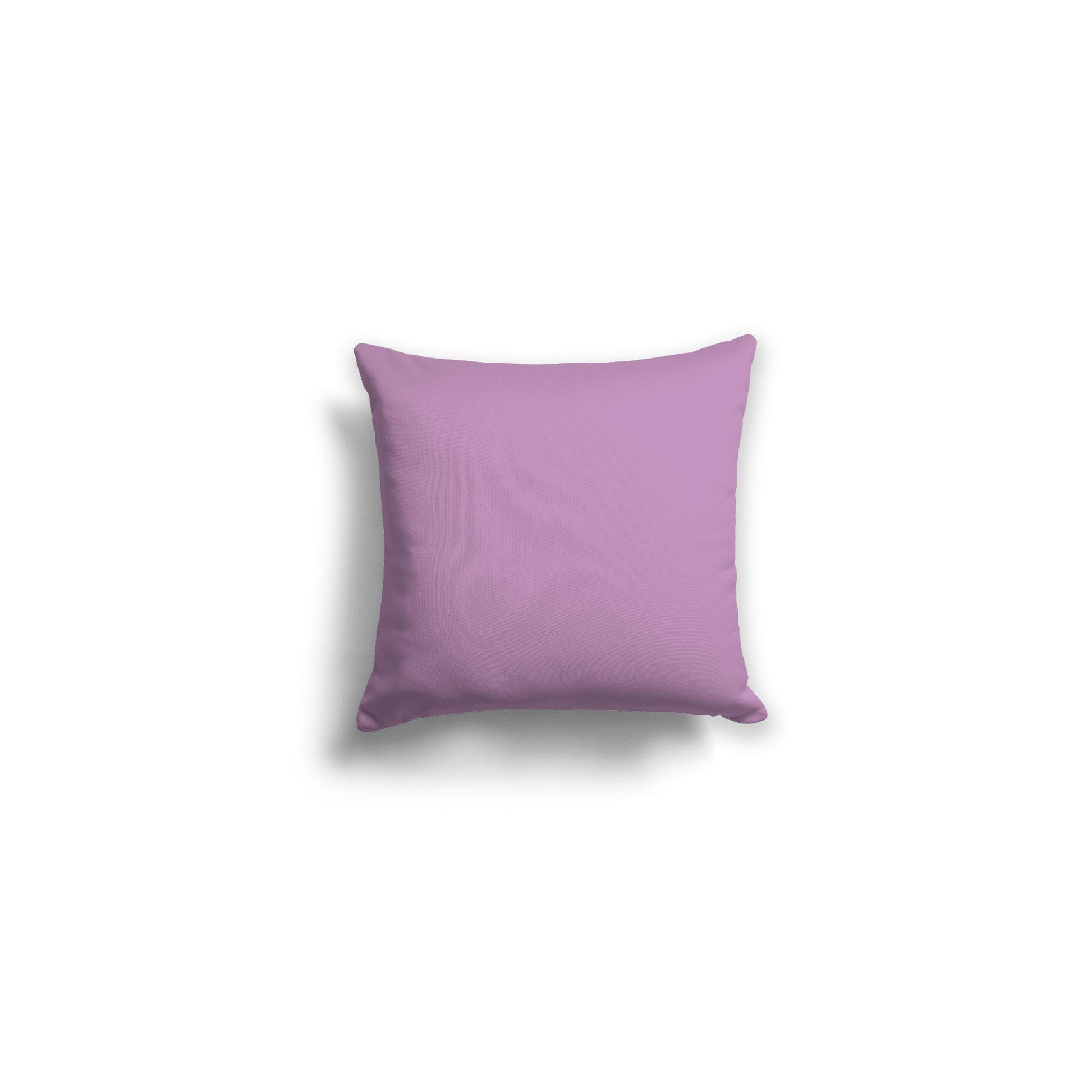 Mauve Spun Polyester Throw Pillow 14 x 14 inches / 36 x 36 cm