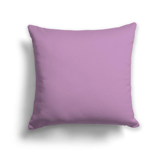 Mauve Spun Polyester Throw Pillow, USCU-1360-999