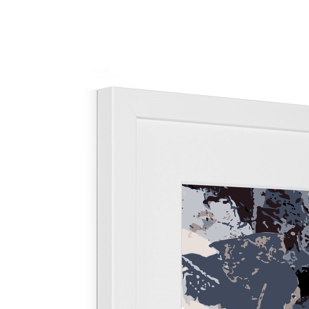 Framed Graphic Art Print, White Mat - 6x8, 8x12, 11x14, 12x16, 16x20, 18x24, 20x28 inches | FPV-1220-7692