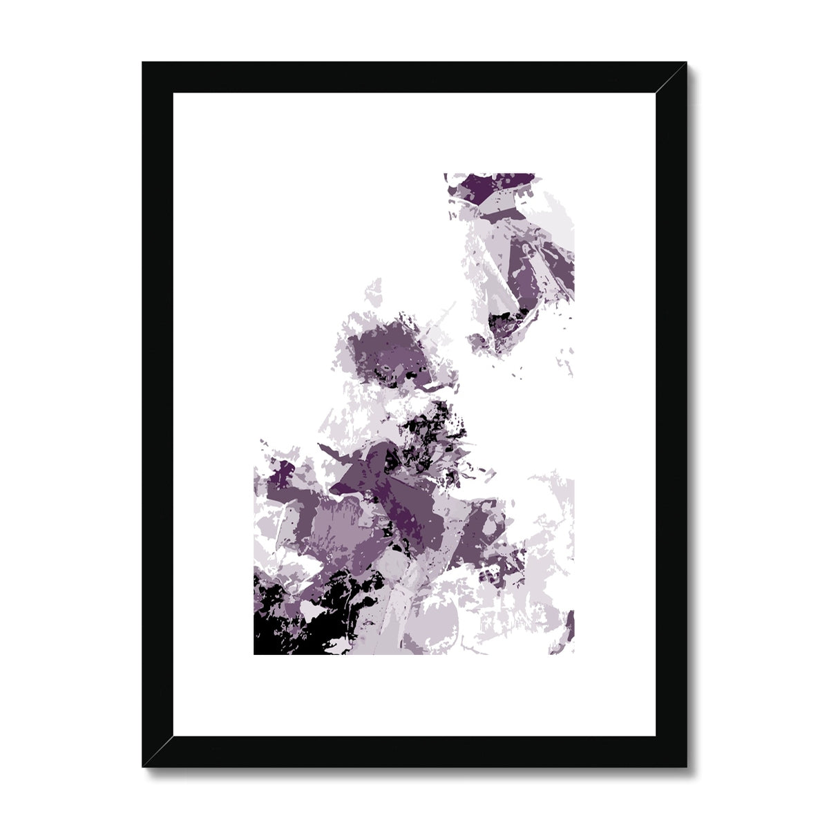 Framed Graphic Art Print, White Mat - 6x8, 8x12, 11x14, 12x16, 16x20, 18x24, 20x28 inches | FPV-1180-7694