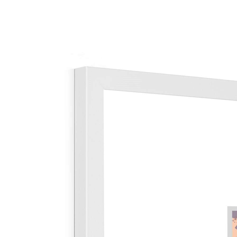 Framed Graphic Art Print, Faux Mat - 12x12 inches | FMS-1180-7693