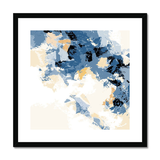 Framed Graphic Art Print, White Mat - 8x8 12x12 16x16 20x20 24x24 28x28 inches | FPS-1230-7693