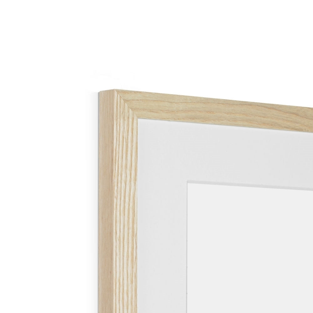 Framed Graphic Art Print, White Mat - 6x8, 8x12, 11x14, 12x16, 16x20, 18x24, 20x28 inches | FPV-1250-7694