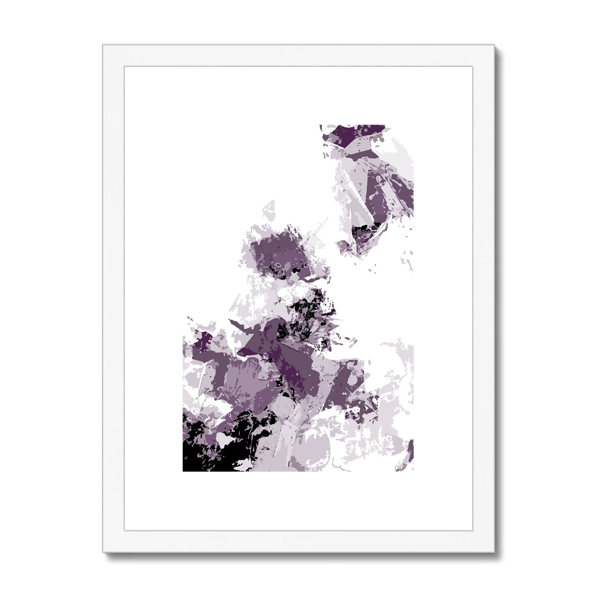 Framed Graphic Art Print, White Mat - 6x8, 8x12, 11x14, 12x16, 16x20, 18x24, 20x28 inches | FPV-1180-7694