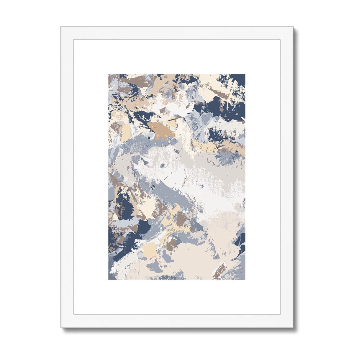 Framed Graphic Art Print, White Mat - 6x8, 8x12, 11x14, 12x16, 16x20, 18x24, 20x28 inches | FPV-1160-7689