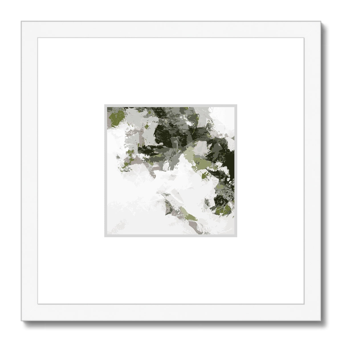Framed Graphic Art Print, Faux Mat - 12x12 inches | FMS-1240-7693