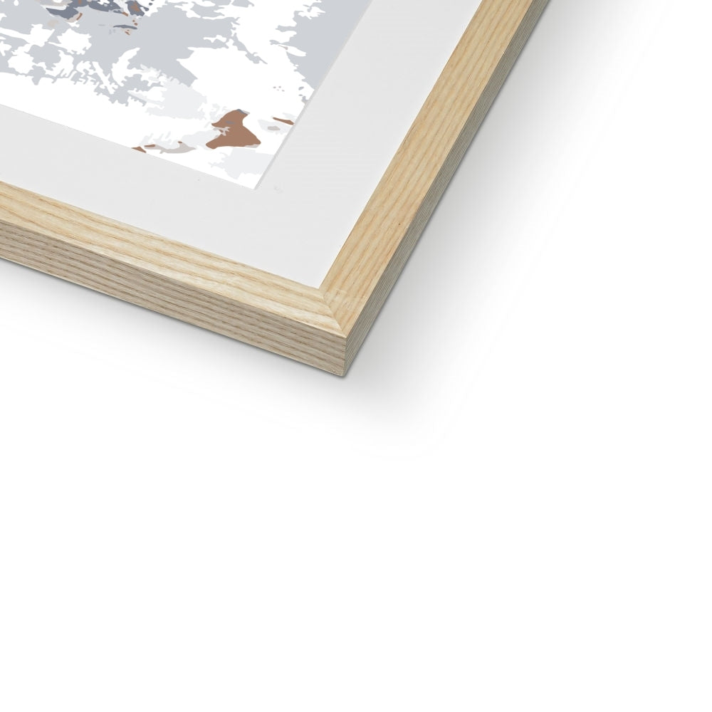 Framed Graphic Art Print, White Mat - 6x8, 8x12, 11x14, 12x16, 16x20, 18x24, 20x28 inches | FPV-1220-7694